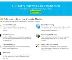 Domain Registration - many free services