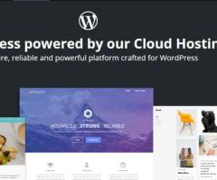 WordPress powered by our Cloud Hosting
