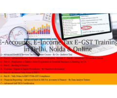 Accounting Course in Delhi, 110020,  [ GST Update 2025] by SLA Accounting Institute, Taxation